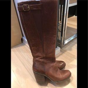 Lucky brand, genuine leather knee high boots